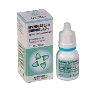Бримонал капли глазные 0,2% по 10 мл во флаконе 1 шт.