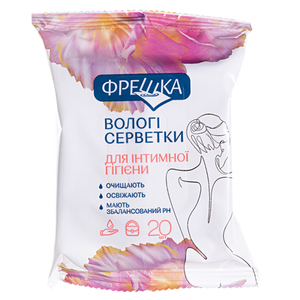 Салфетки Фрешка влажная д/инт.гиг.N20