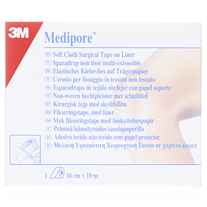 Лейкопластырь Medipore хир.на бум.лайнере 10см*10м