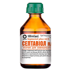 Спирт этиловый 96% р-р д/наружн. прим. флак. 100мл Виола