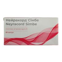Нейракорд Симбе тверд. желат. капс. №60