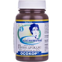 Дрожжи пивные Осокор косметические табл. 0,5г №100
