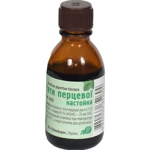 Мяты перечной н-ка флак. 25мл Лубныфарм