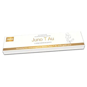Спіраль Юнона Juno T Au з золотим сердечником внутрішньоматкова