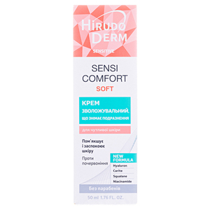 Крем Hirudo Derm Sensitive SensiComfortSoft увлажняющий против раздражений 50 мл