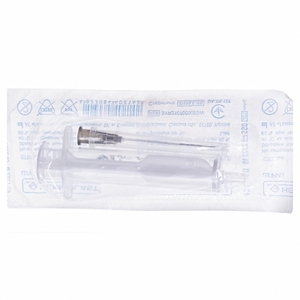 Шприц 2-х комп. с 1-й иглой 22G (0,7х38мм) 5мл №1 Эконом