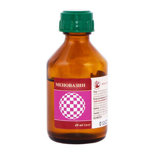 Меновазин розчин спиртовий по 40 мл у пластиковому флаконі 1 шт. - Віола