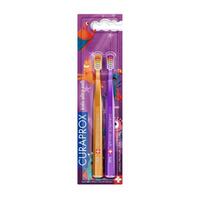 Набор детских зубных щеток Curaprox UltraSoft Duo Superheroes Edition 2024,d 0,09 мм №2