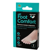 Подушка гелева Milplast Foot Comfort при вальгусній деформації мізинця універс.№1