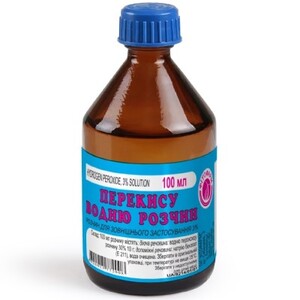 Перекис водню р-н 3% флак. 100мл Біолик