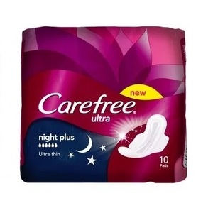 Прокладки Carefree ultra night plus №10