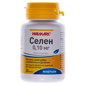 Селен табл. 0.1мг №30 фл