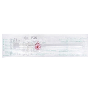 Канюля в/в.Braun Vasofix Braunule 20G 1,1х33мм розовый