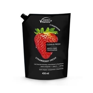 Мило рідке Energy Vitamins полуничне 450мл