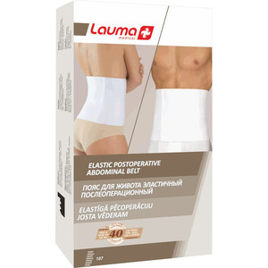 ДУБЛЬ Пояс LAUMA эласт. послеоперационный для живота 107 р.3 L