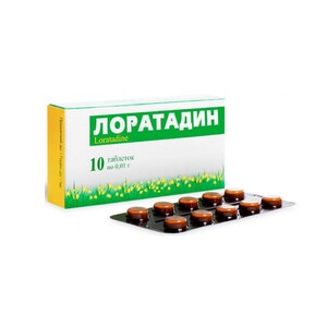 Лоратадин-Фармак таблетки по 10 мг 10 шт.