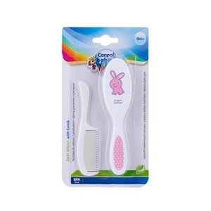 Щетка-расческа Canpol 2/417 для волос мягкая+ гребешок