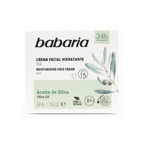 Крем Babaria увлажняющий для лица с маслом оливы SPF15 50мл