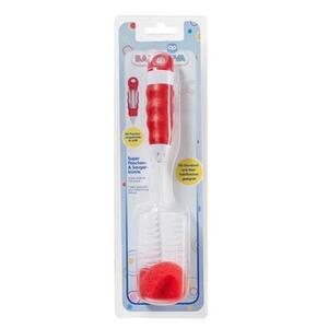 Baby-Nova 2 в 1 щітка для миття пляшок та сосок