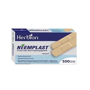 Лейкопластырь Neemplast бактер.19*72мм №100