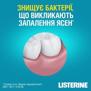 Ополіскувач Listerine д/рот. пор. Захист зубів та ясен 250мл