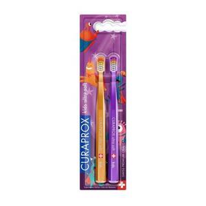 Набор детских зубных щеток Curaprox UltraSoft Duo Superheroes Edition 2024,d 0,09 мм №2
