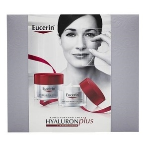 Набор Eucerin Hyaluron+Volume-Filler день/ночь крем д/вос.конт.д/нор.комб.кож.лиц.SPF15 по 50мл