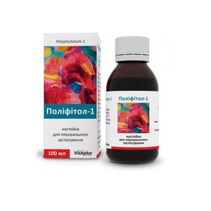 Полифитол-1 настойка по 100 мл в банке 1 шт.