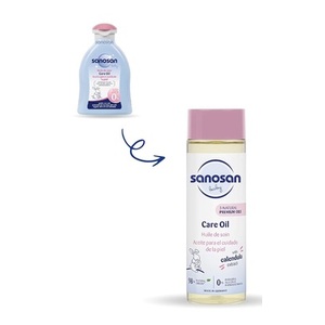 Масло Sanosan Baby детское для кожи 200мл