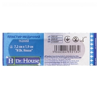 Пластырь H Dr. House ткан. 7,2 х 1,9 см №1