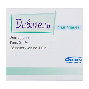 Дивигель гель 0.1% по 1 г в пакетиках 28 шт.