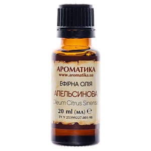 Масло Ароматика эфирное апельсиновое 20 мл