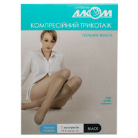 Н03 ЛТ 5011 Гольфы женские 1 компр.(черн) р.3