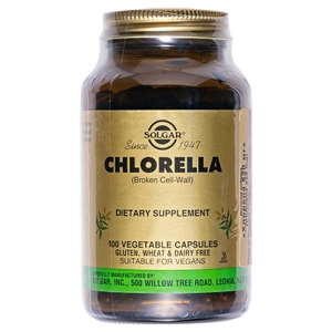Солгар (Solgar) Хлорела 520мг капс. №100