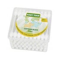 Ватні палички BABY TEAM із запобіжником 56шт