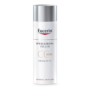 Крем Eucerin 87921 Гиалурон-Филлер CC с моментальной коррекцией кожи лица светлый 50мл