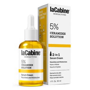Крем-сыворотка LaCabine 5% Ceramides 2 in 1 д/пит. и увлаж. сухой кожи лица 5% керамидов 30 мл