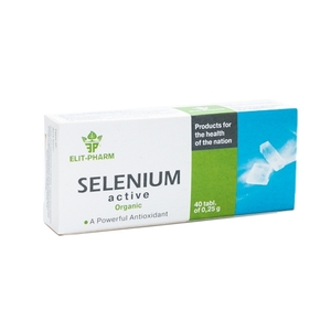 Селен Активный табл.0,25г №40 Элит-фарм