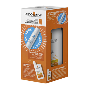 Набор La Roche-Posay Флюид Антелиос UVA 400 Солнцезащитный SPF 50+ 50 мл+подарок термальная вода