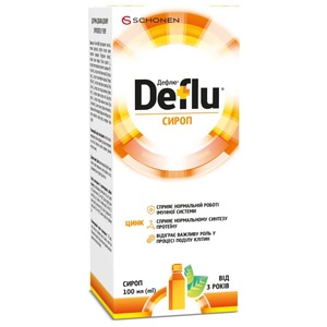 Дефлю сироп флак. 100мл