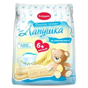 Печенье Лапушка детское растворимое 180г