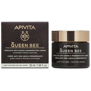 Крем Apivita QUEEN BEE Легкої текстури для комплексного захисту від старіння 50 мл
