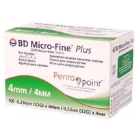 Голка для шприц-ручки BD Micro Fine Plus 32G (0,23*4мм) №1