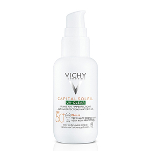Флюид Vichy Капиталь Солей Солнцезащ Uv Clear для жирн. кожи лица SPF50 40 мл