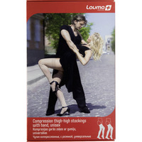 Чулки LAUMA компр. с резинк. с мыском р.2D натур. 2 кл. компр. мод. AG 309