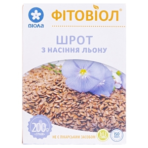 Шрот из семян льна 200г Виола