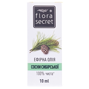 Олія FloraSecret ефірна сосни сибірської 10 мл