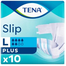 Подгузники TENA для взрослых Slip Plus Large 92-144 см №10