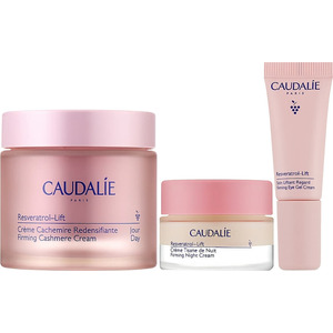Набор Caudalie Крем Кашемир (гель-крем для контура глаз 5мл, ночной крем 15мл, кашемир крем 50мл)