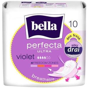 Прокладки Bella перфекта ультра Violet Deo Fresh Белая линия №10